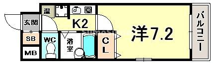エスリード三宮の間取り