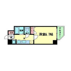 プレサンス中之島公園グラシアの間取り