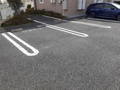 【駐車場】 | ローマアリエスＦ | 駐車場です