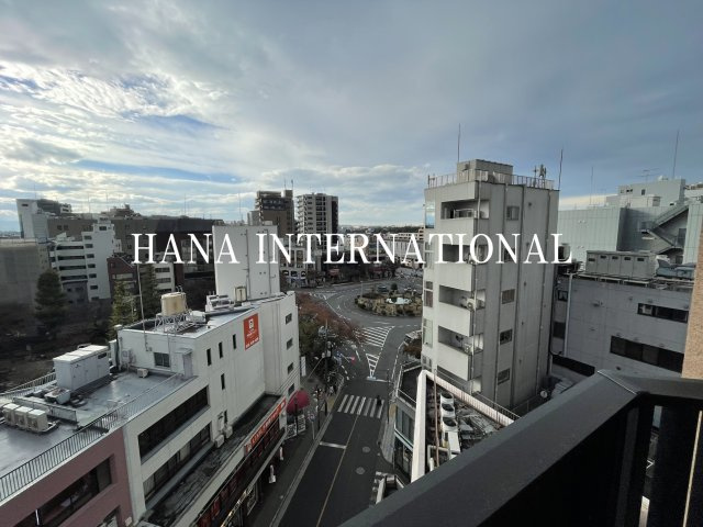 レジディア国立の展望|9Fからの展望です