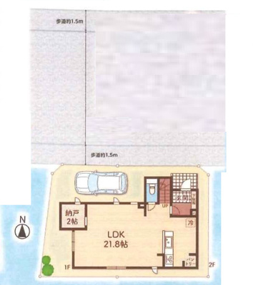 【区画図】 | 座間市立野台3丁目　新築戸建て　全１棟