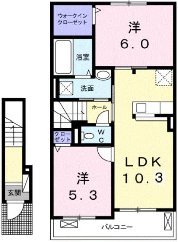ルミエールジャルダンの間取り