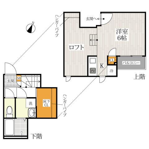 ＣＢ指扇プランドールの間取り