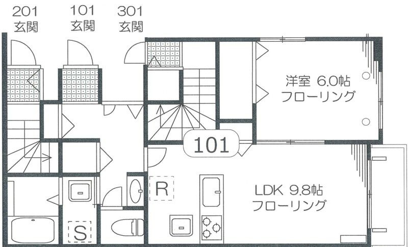 Ｍｉｌｄ　Ｌｉｅｂｅの間取り
