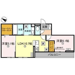 【間取り】 | Feliz TORISIA(フェリズ トリシア) | お部屋の間取りです