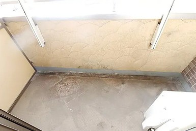 大和市渋谷８丁目の賃貸マンションのバルコニー