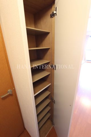 レオパレスエアリーコートの収納