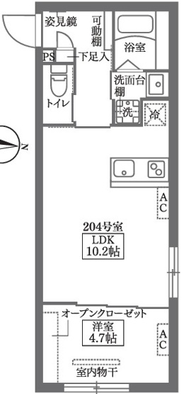 【間取り】 | ＣＯＣＯＣＵＢＥ鵜の木