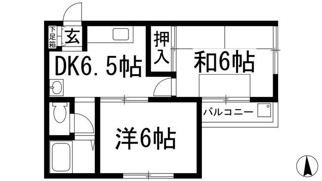 【間取り】 | ヴィラ寿