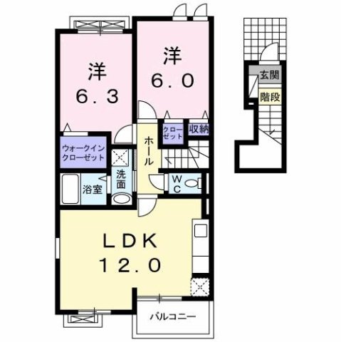 【間取り】 | フレシール小倉東Ｒ
