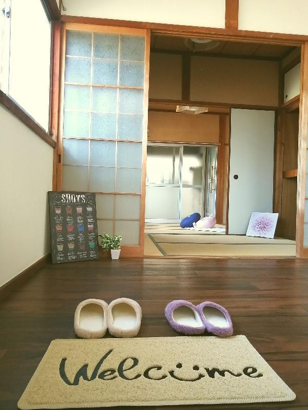 丘の上のラ・シエルの玄関