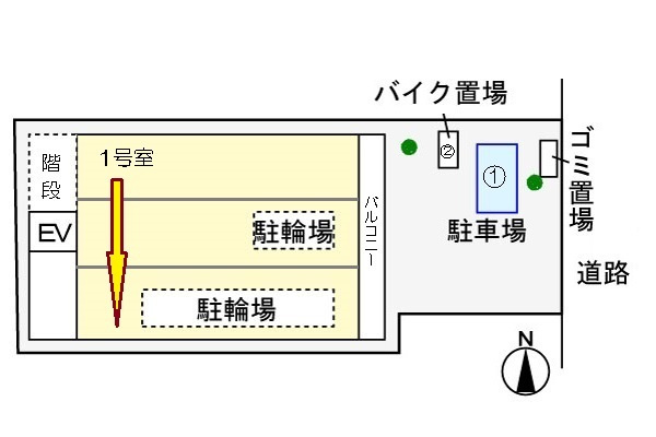 フェリーチェ・ヴィータの区画図