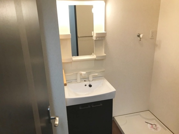 クレシアの洗面所