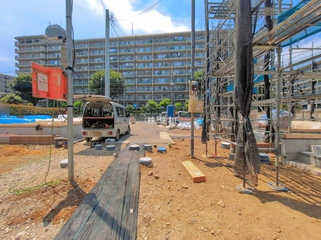 【新築分譲住宅】朝霞市栄町2丁目の前面道路含む現地写真
