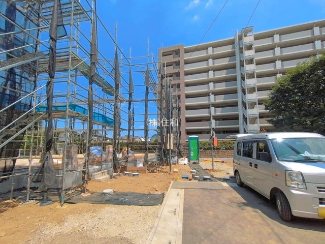 【新築分譲住宅】朝霞市栄町2丁目の前面道路含む現地写真
