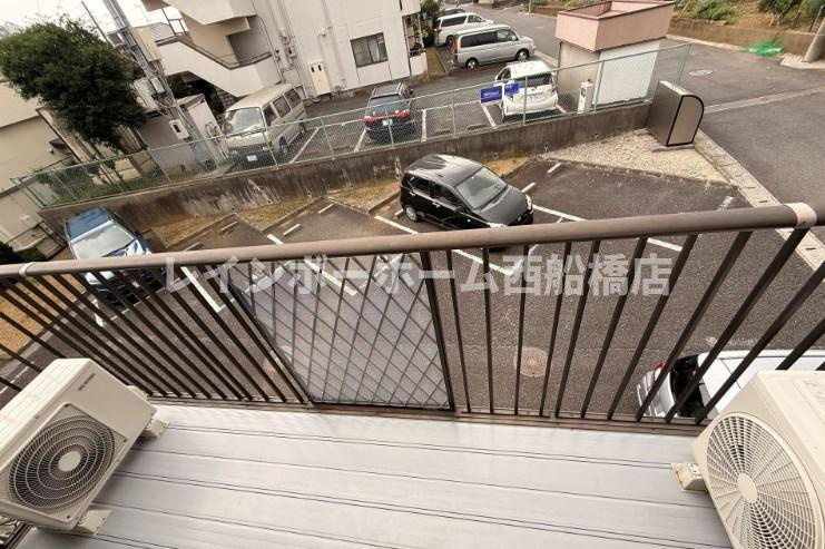 プロムナード2番館のバルコニー