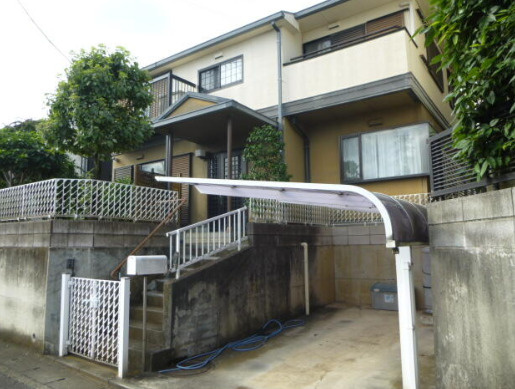 売戸建住宅　本厚木の外観