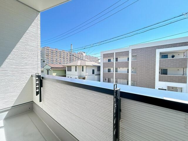 名古屋市北区上飯田北町のバルコニー