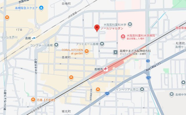 ノールジャルダンの地図