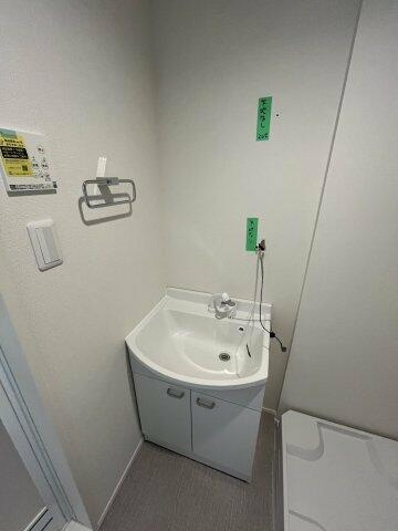 ハーモニーテラス北小岩XⅧの洗面所