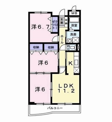 【間取り】 | カミングヒルズ