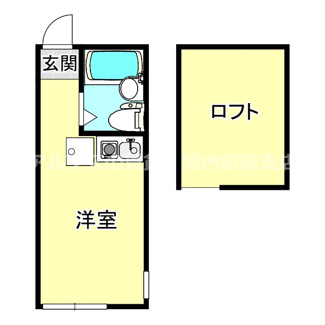 【間取り】 | ユナイト黄金町ファンタナモーレ