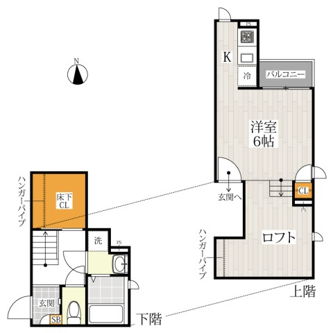 ＣＢ大宮グロースの間取り
