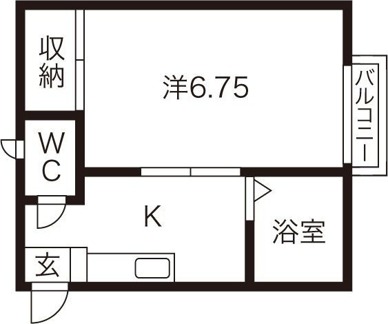 アドラシオンA棟の間取り
