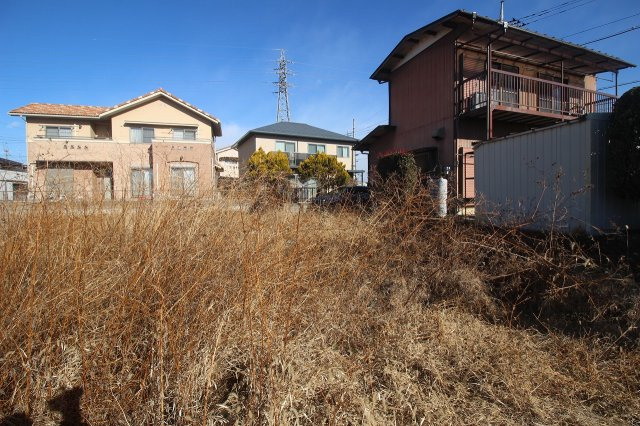 栃木市新井町の周辺|敷地内から北側を撮影