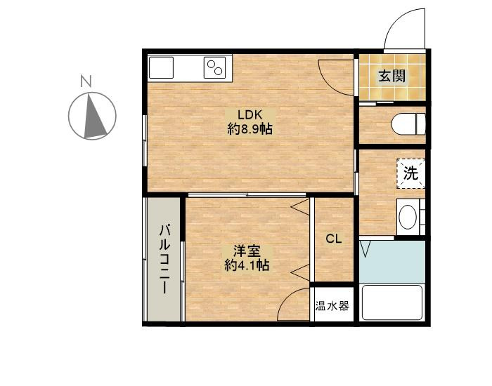 パークヒルズ上穂積の間取り