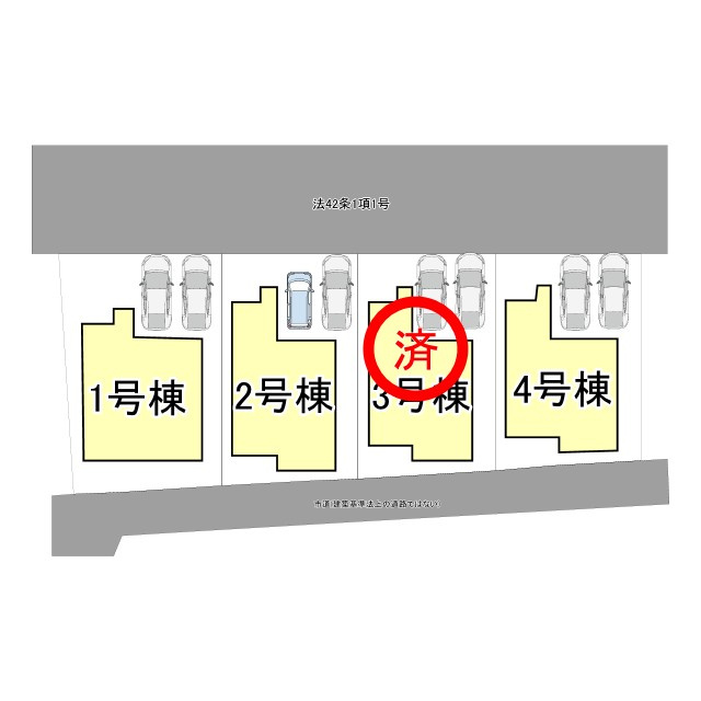 リーブルガーデン 枚方市楠葉野田3丁目3期の間取り|楠葉野田3丁目　3区画