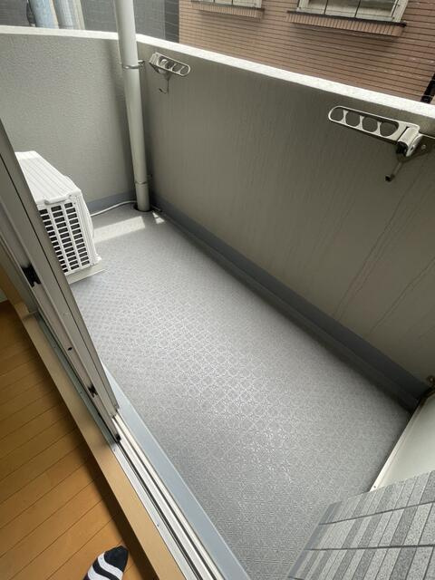 エスリード上本町北のバルコニー