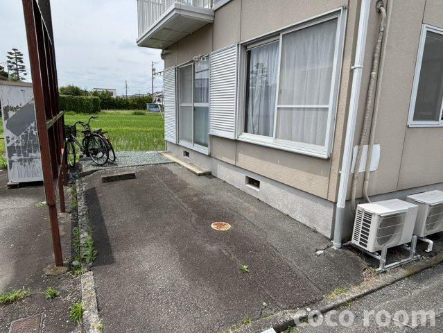 みすみハイツの駐車場