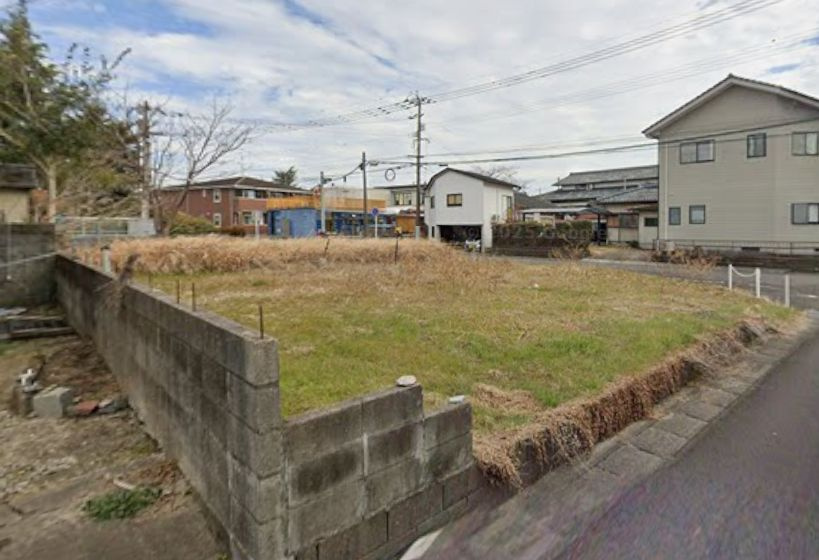 都城市松元町の売地の外観