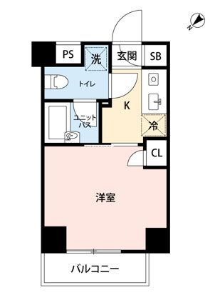【間取り】 | スカイコート押上第２