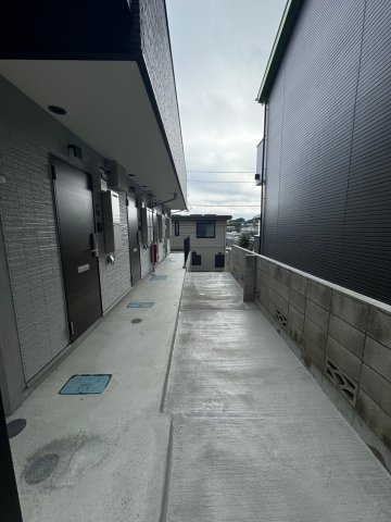 リシェス生田のロビー