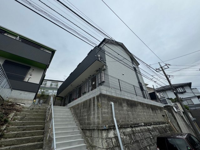 リシェス生田の外観