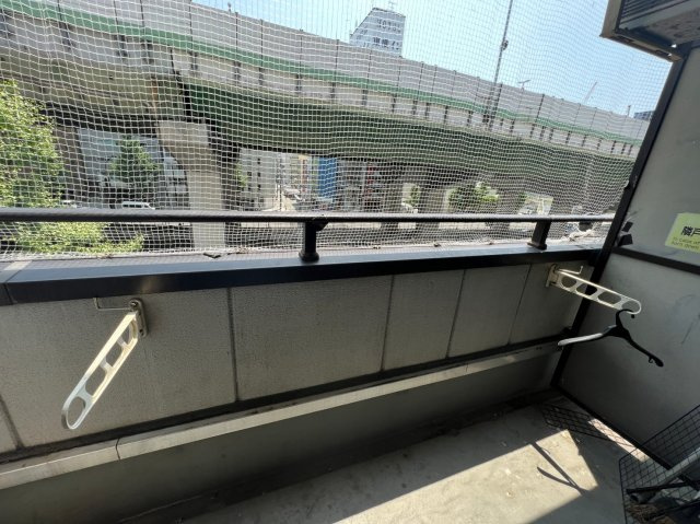 ミストラル本町ウエストのバルコニー