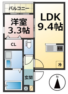 【間取り】 | アロウ内浜町