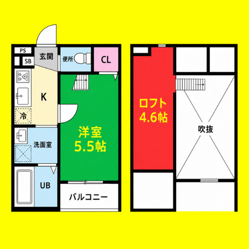 デュアリーナ　本陣(デュアリーナホンジン)　名古屋市賃貸　仲介手数料無料の間取り