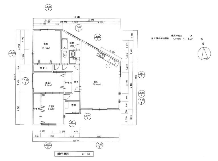 加賀野井2丁目　21号地　新築戸建　【平屋建て】の間取り|3LDｋ