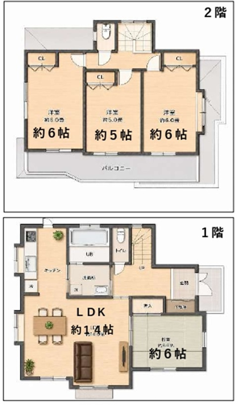 入間市上藤沢　中古一戸建　～全室南向き～