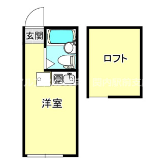 【間取り】 | ユナイト黄金町ファンタナモーレ