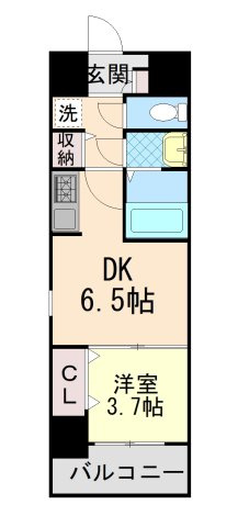 セラフィア神戸御影塚町の間取り