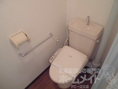 アメニティ芦田第3マンションのトイレ