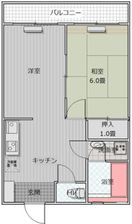 【間取り】 | 芦花パレス