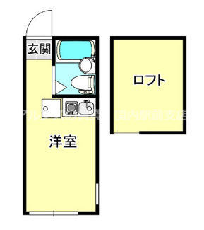 【間取り】 | ユナイト黄金町ファンタナモーレ