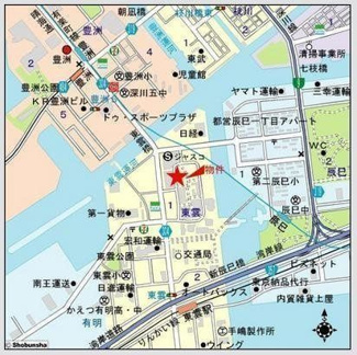 【地図】 | Brillia ist 東雲キャナルコート（ブリリアイスト東雲キャナルコート）