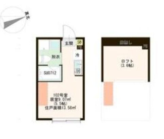 【間取り】 | ラヴィ新小岩