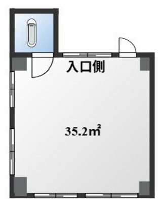 川崎市高津区下野毛１丁目の倉庫の間取り
